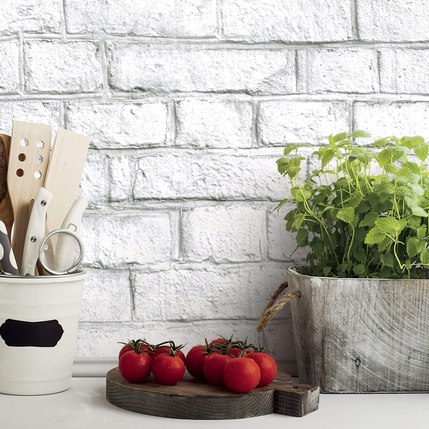 Brick Peel & Stick Wallpaper