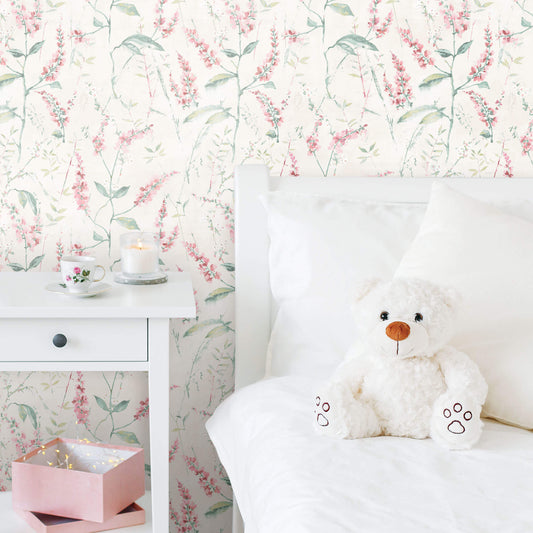 Floral Sprig Peel & Stick Wallpaper