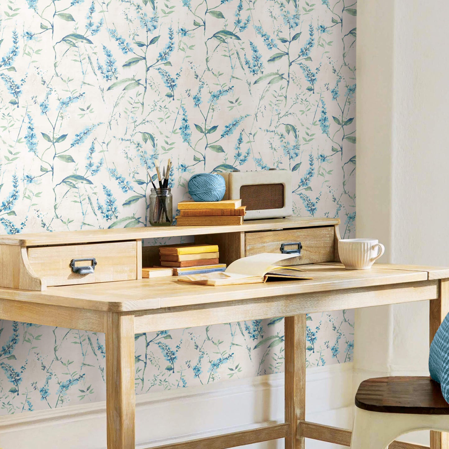 Floral Sprig Peel & Stick Wallpaper