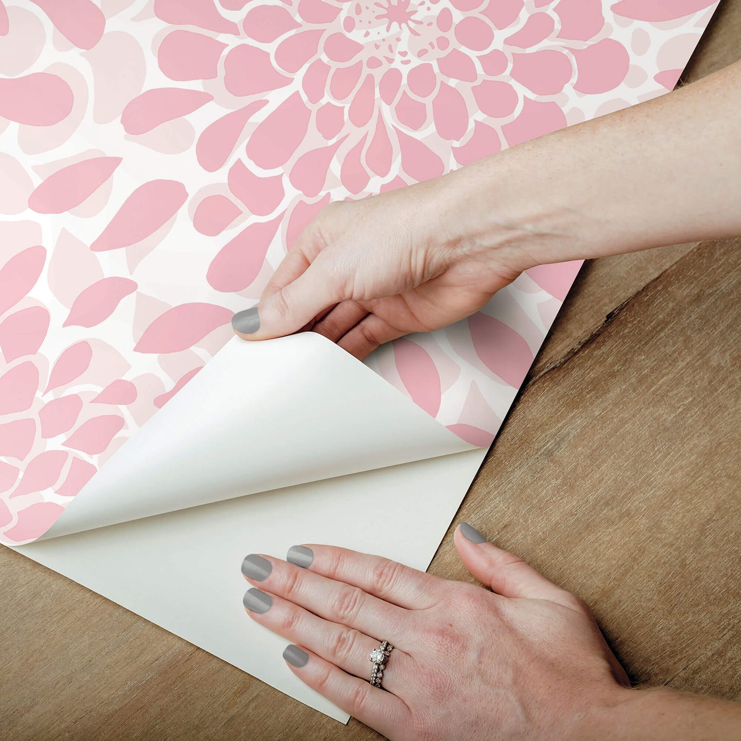Toss The Bouquet Peel & Stick Wallpaper