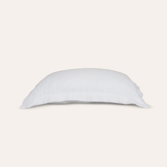 Murmur Pillow Sham - in White - King