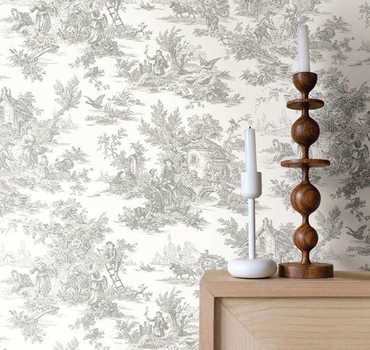 Campagne Toile Wallpaper