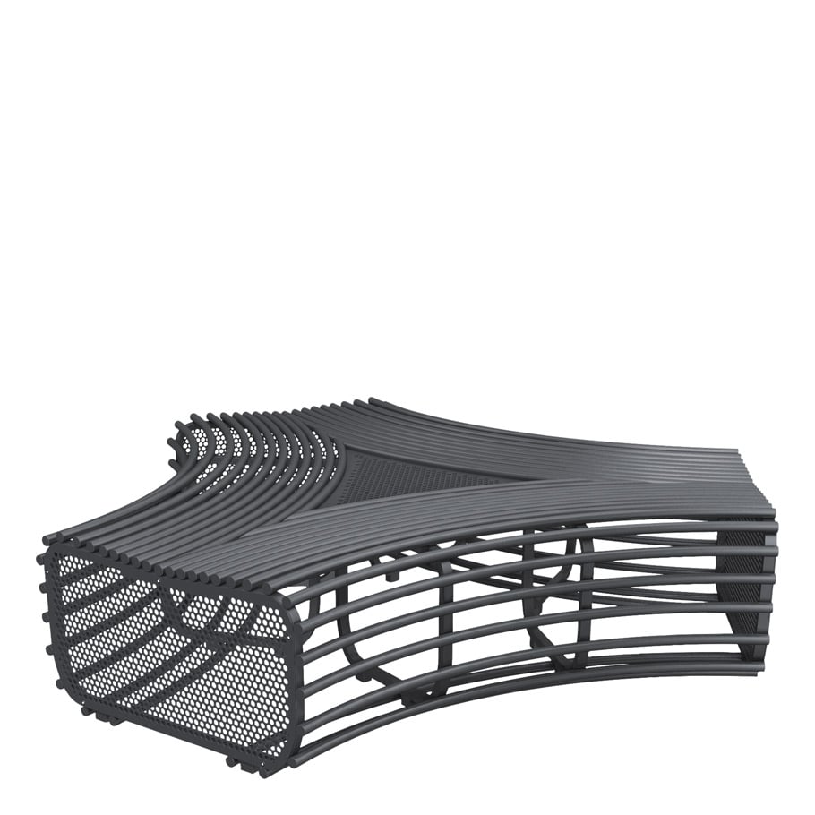 Rio Connection Module by JANUS et Cie in Metallic Grey