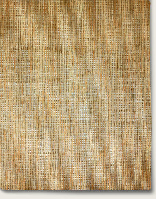 Rough Weave Wallpaper by Aux Abris in Wheat