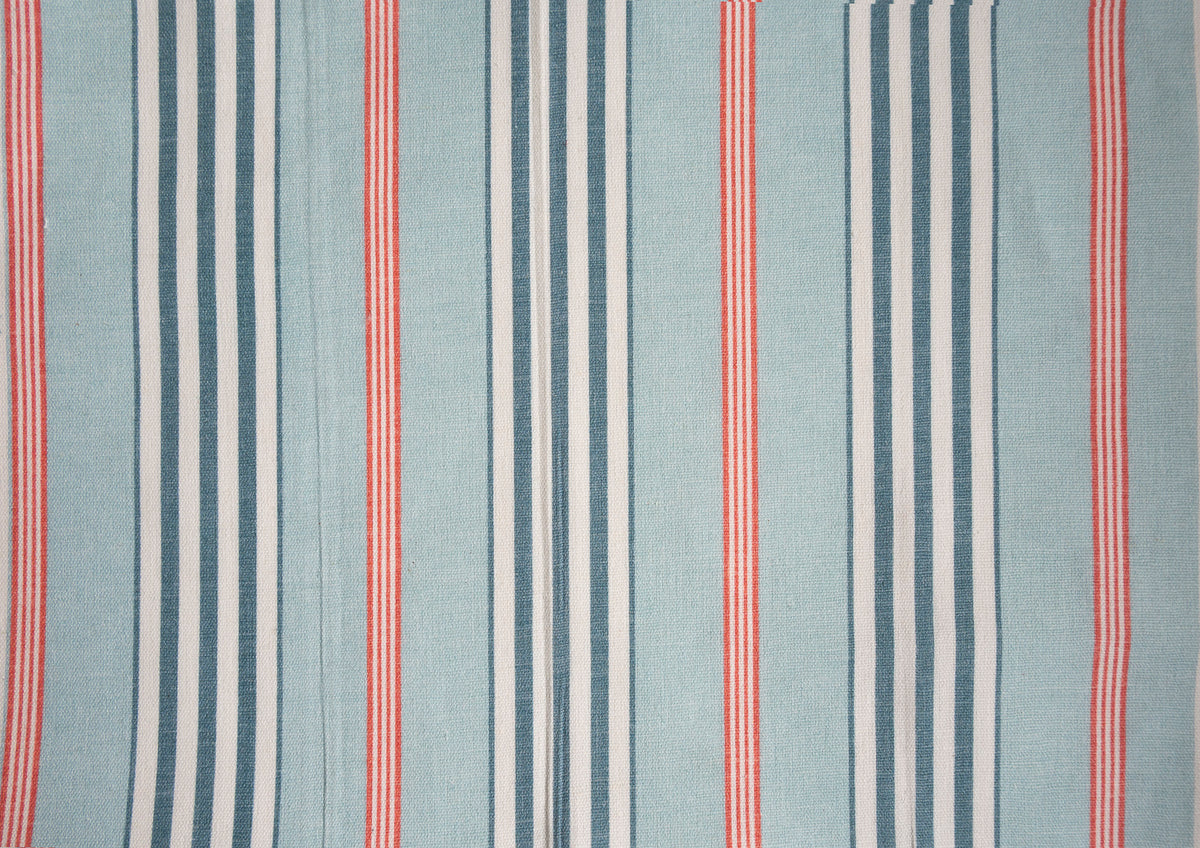 Steyning Fabric by Titley & Marr in Aqua, Pink & Azure