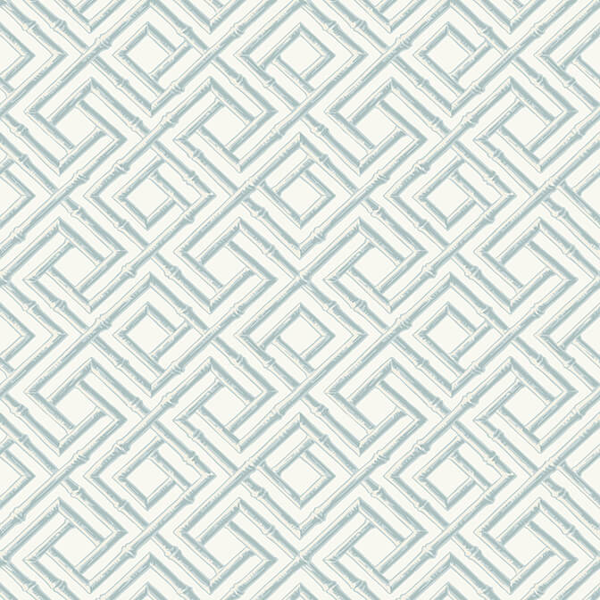 Sojourn French Lattice Wallpaper