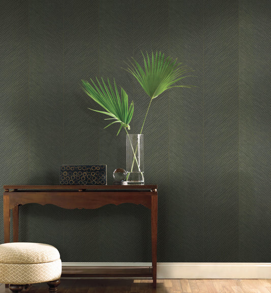 Palm Chevron Wallpaper