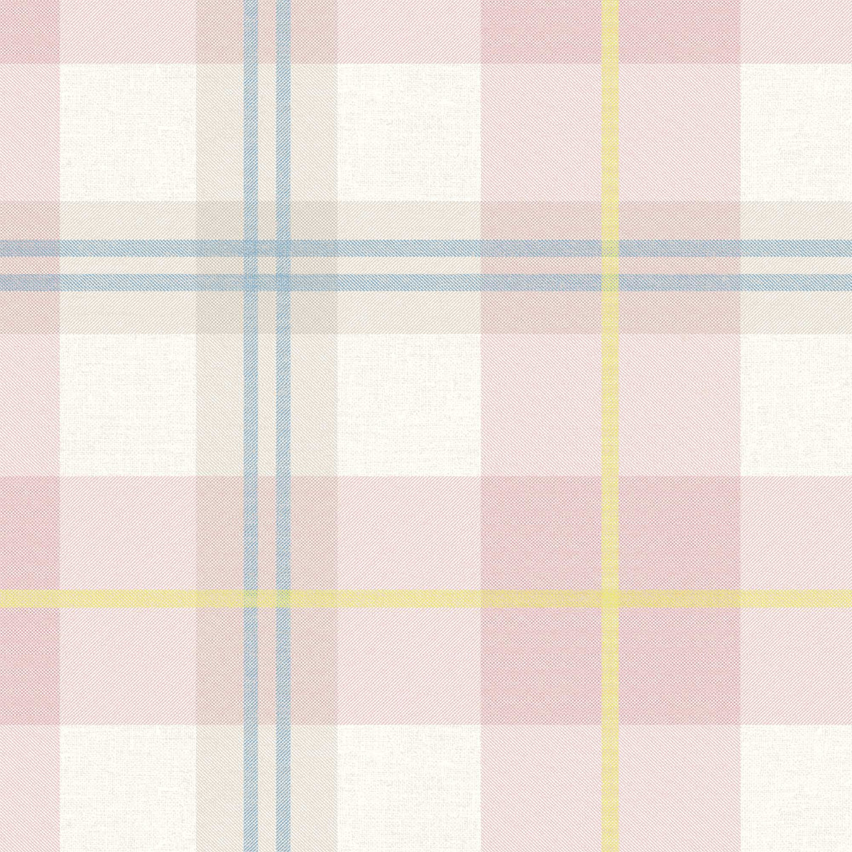 Tartanowski Taffy Pink Linen Fabric