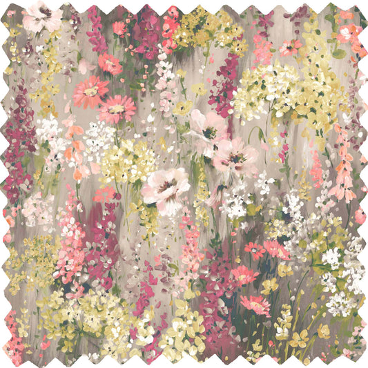 Wilderness Brown Sugar Linen Fabric