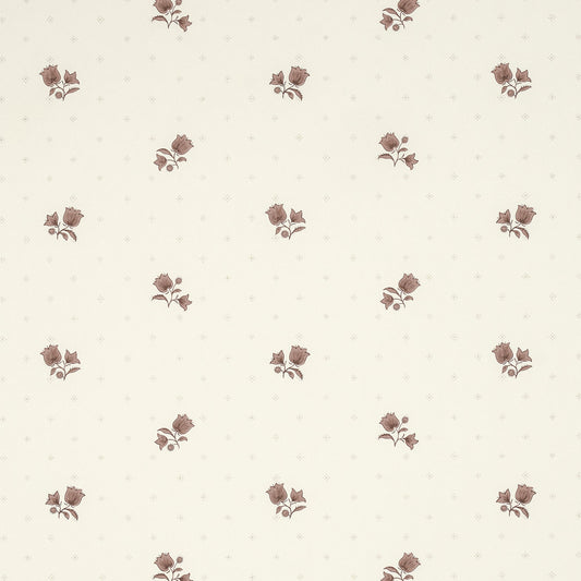 Polonaise Wallpaper by Décors Barbares in Taupe