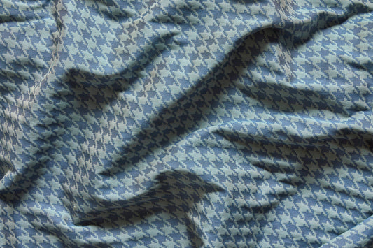 Walter Fabric by Flora Soames in Sea Blue