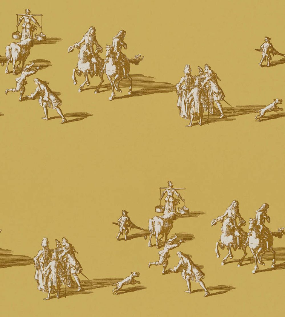 A Walk In The Park Wallpaper by Langelid Von Bromssen Misted Yellow