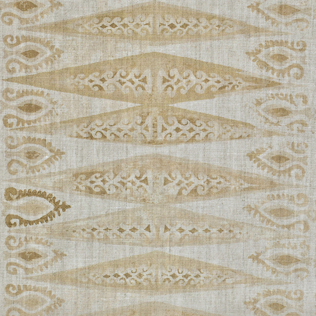 Zig Zag Mini Fabric by Botanica Trading in Maize