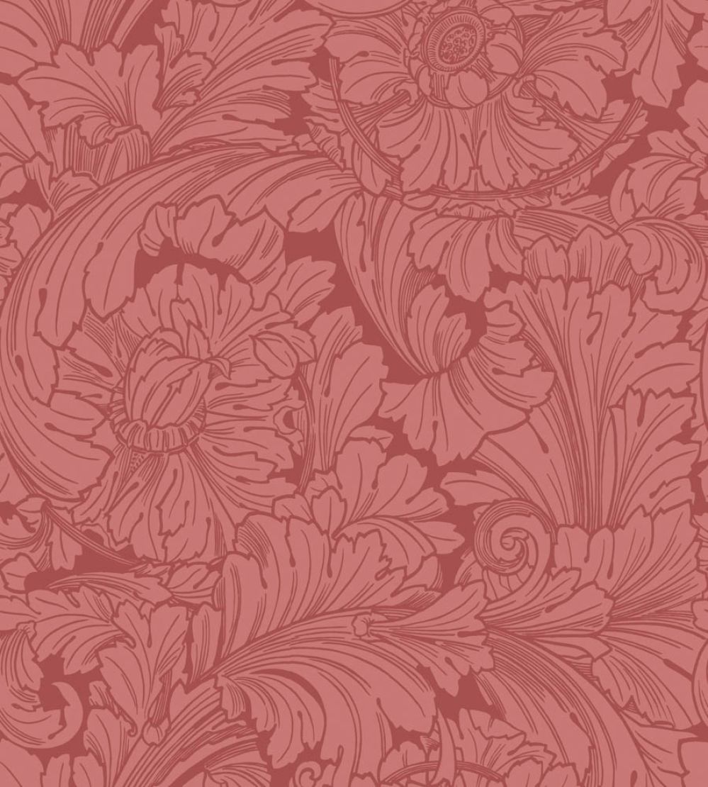 Acanthus Wallpaper by Cole & Son Stately Home Red