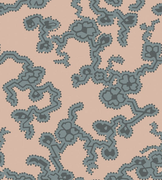 Adelaide Wallpaper by Farrow & Ball Setting Plaster / Down Pipe