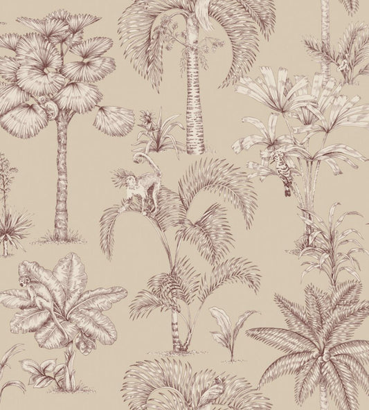 Adele Wallpaper by Sandberg Beige
