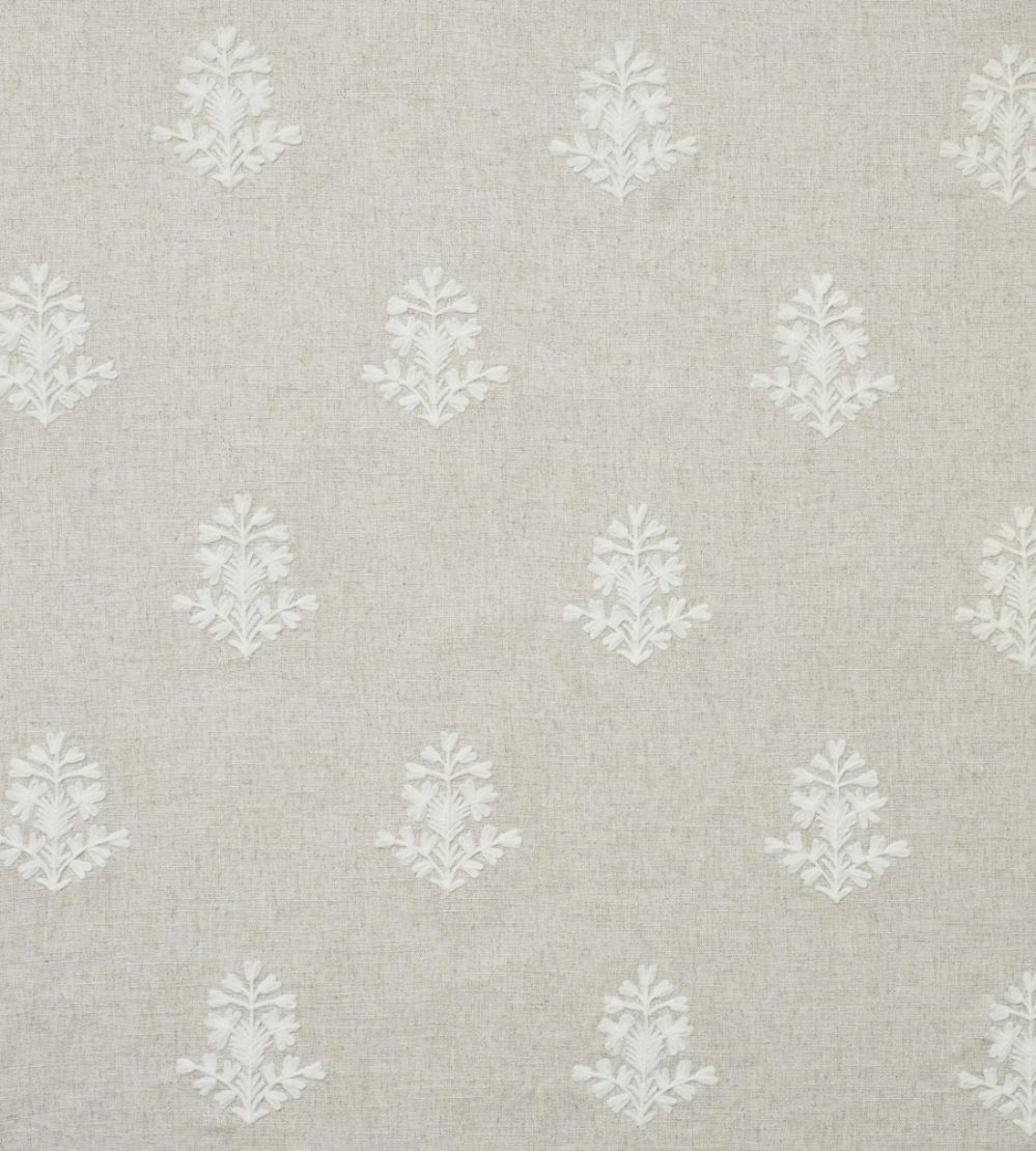 Alba Fabric by Andrew Martin Ivory
