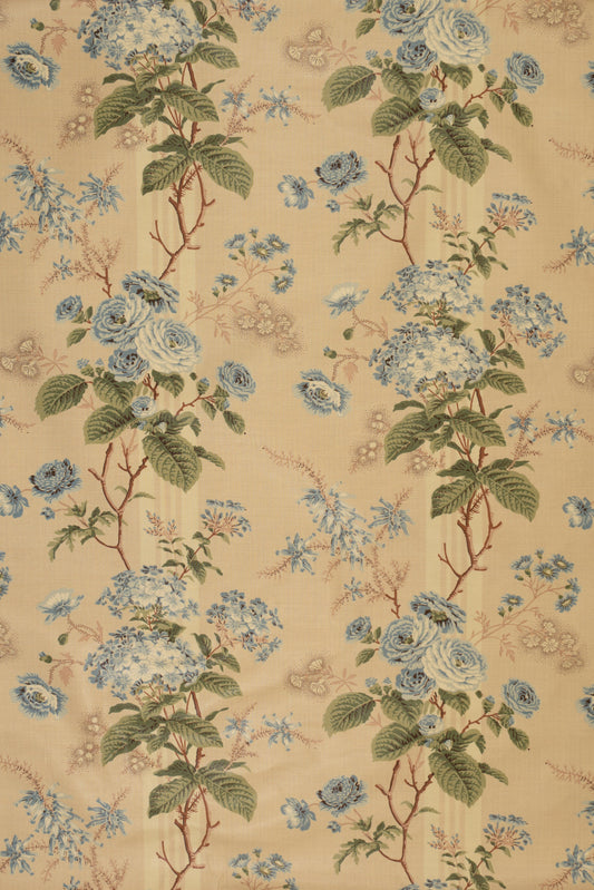 Amelia Fabric by Jean Monro in Blue/Green/Blue