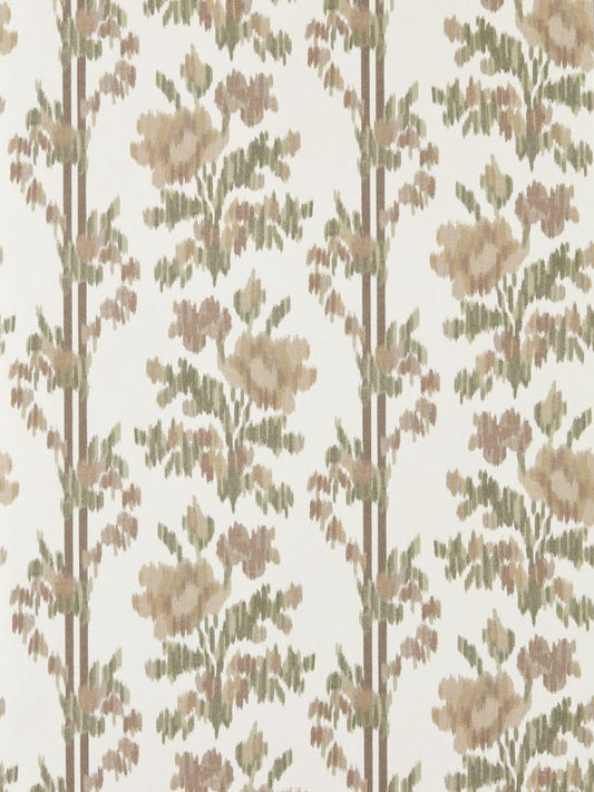 Apothecary Rose Wallpaper by Sanderson Parchment/Olivine