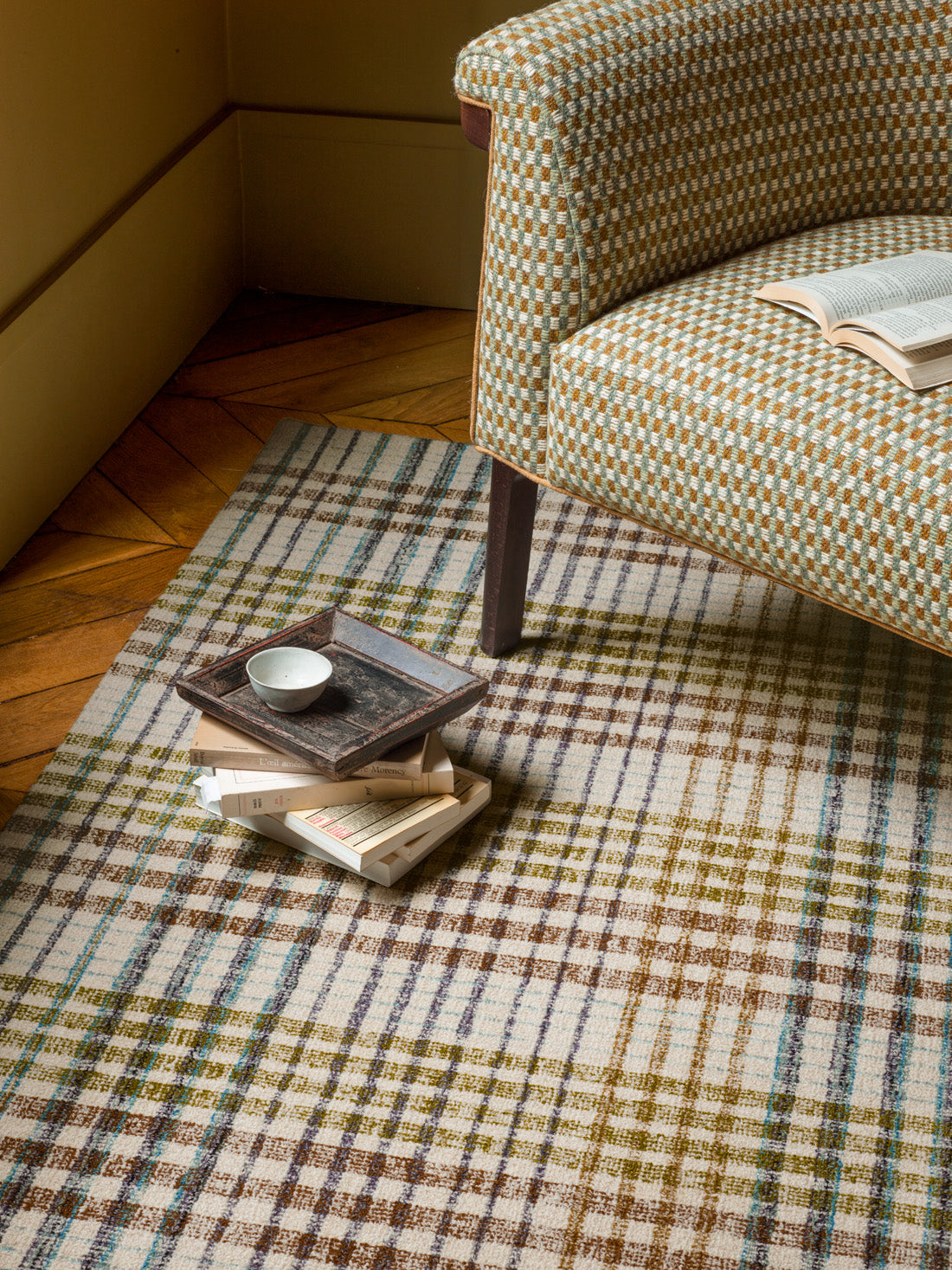 Ardara Rug by Pierre Frey shown in a room setting (view 2)