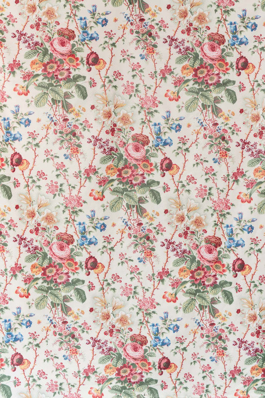Ardington Fabric by Jean Monro in Sage Multi