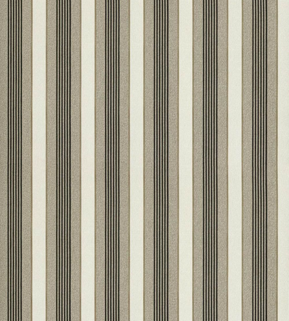 Arlo Stripe Wallpaper by Scalamandre Mocha