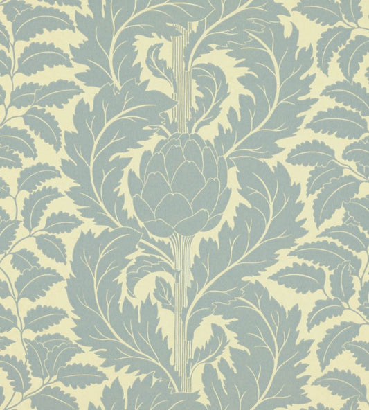 Artichoke Wallpaper by Langelid Von Bromssen Eggshell Blue