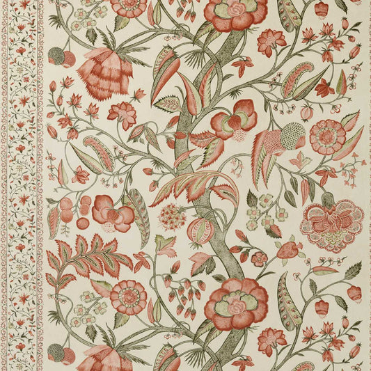Artisan Palampore Russet mural by Zoffany