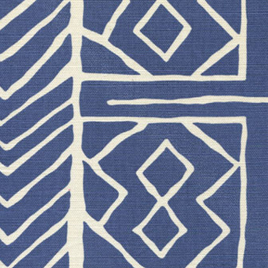 Aruba II Background New Navy fabric by Alan Campbell