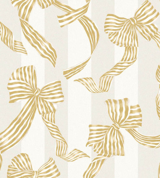 Audrey Wallpaper by Woodchip & Magnolia Toffee Penny