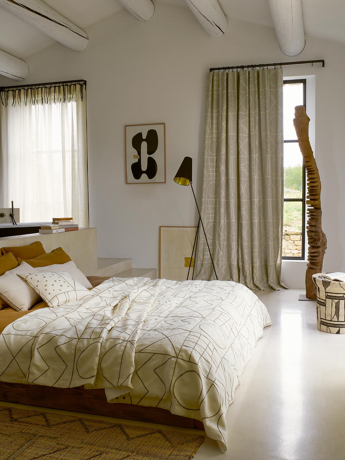 Ayo Precieux Fabric by Pierre Frey shown in a room setting (view 2)