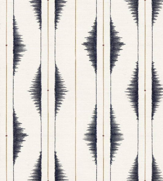 Azilal Embroidery Wallpaper by Coordonne Sky