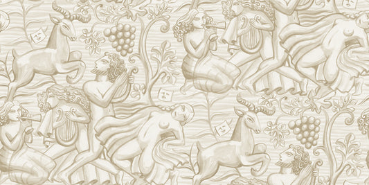Baccus Sand mural by Sandberg