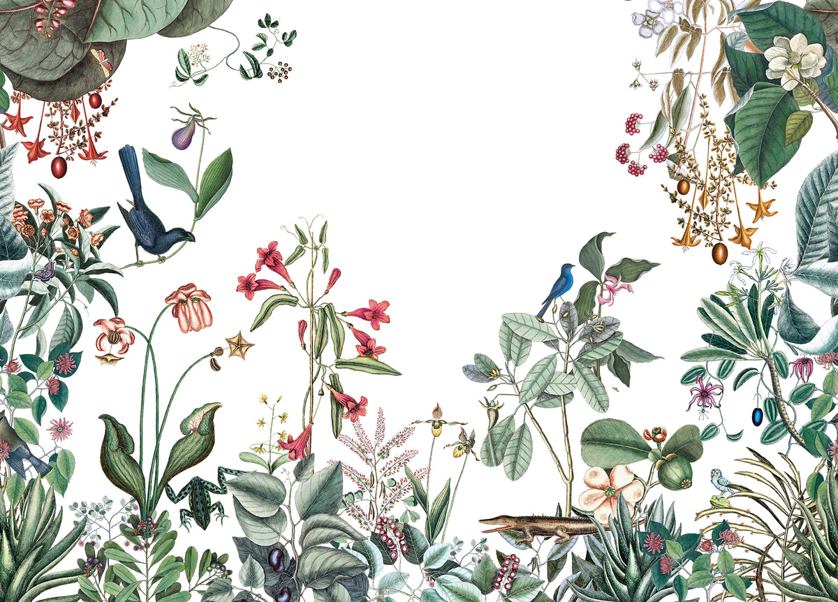 Bahamas Garden mural by Bien Fait