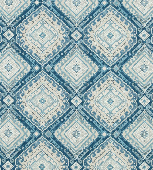 Rozel Fabric by Baker Lifestyle Indigo