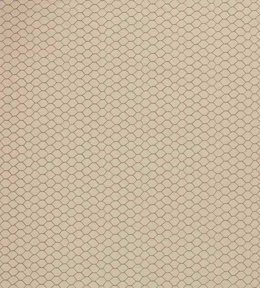 Bantam Net Fabric by Sanderson Walnut