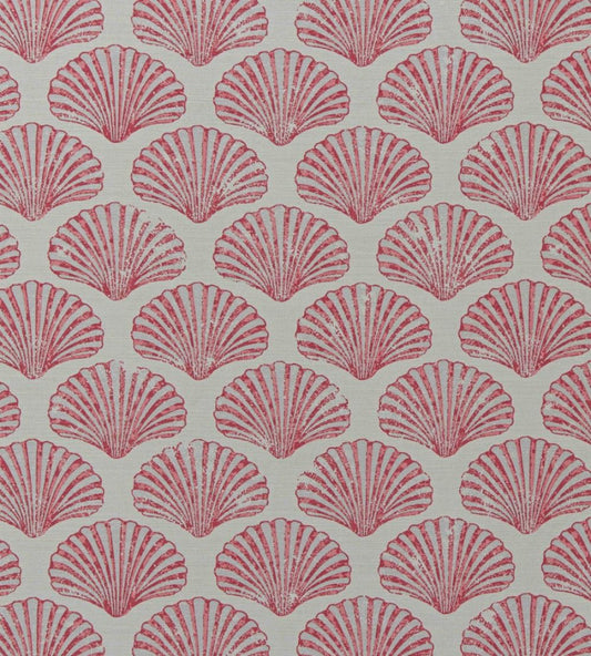 Scallop Shell Fabric by Barneby Gates Red