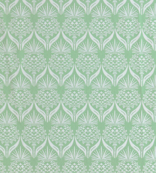 Artichoke Thistle Wallpaper by Barneby Gates Spring Green
