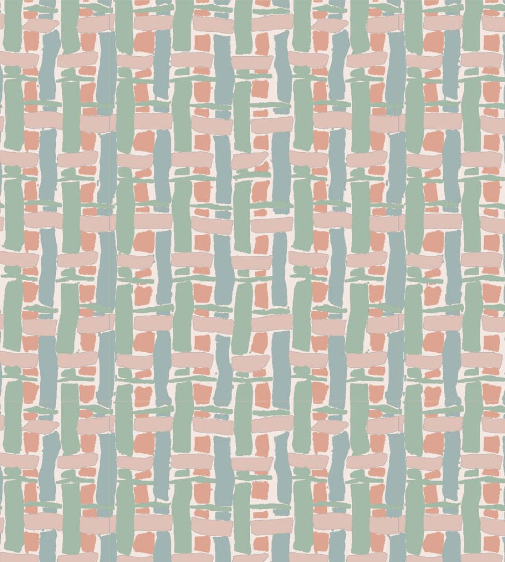 Basket Fabric by Parker & Jules Peony