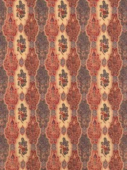 Batik Raisin Fabric by Le Manach in Prune (L3673004)