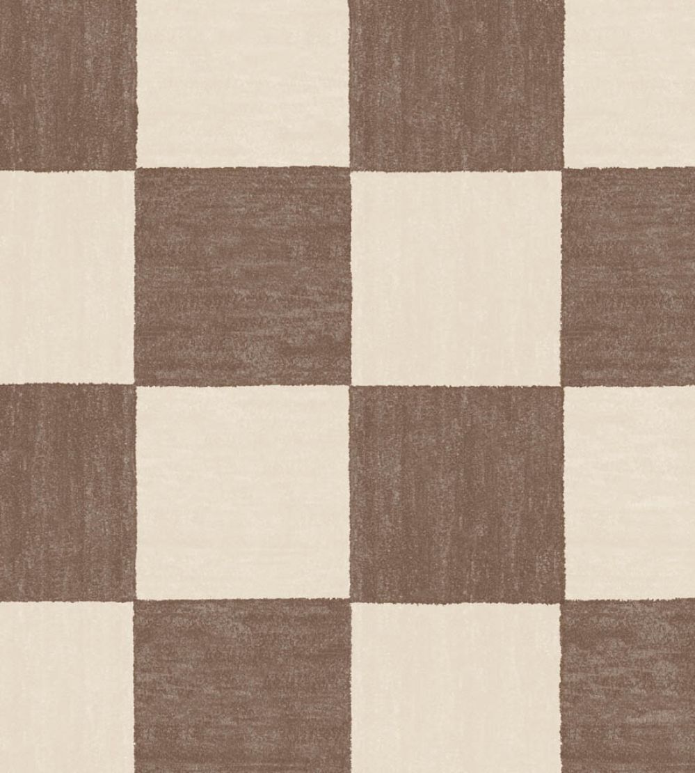 Battenberg Wallpaper by Woodchip & Magnolia Cocoa