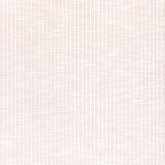 Bayside Stripe Fabric by Thibaut in Blush (W73469)