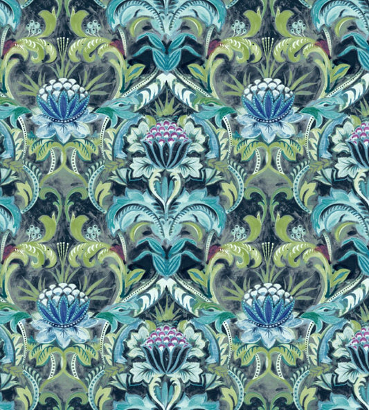 Belvedere Fabric by Arley House Sapphire