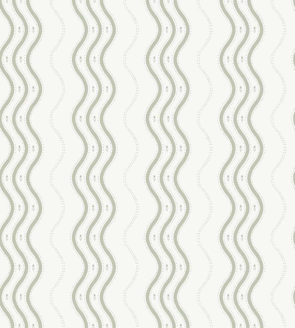 Ben Wallpaper by Sandberg Garden Green