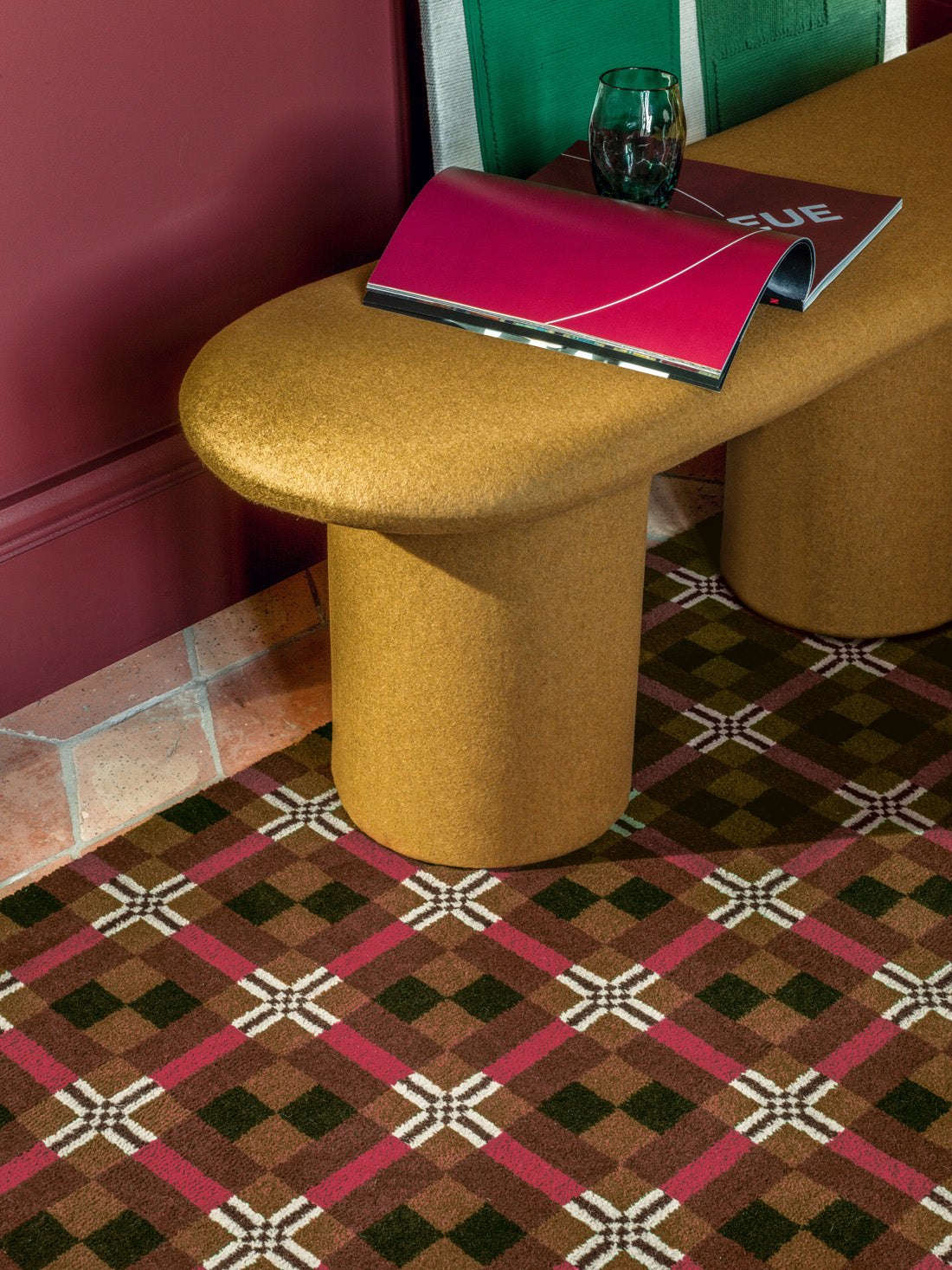 Bere Rug by Pierre Frey shown in a room setting (view 2)