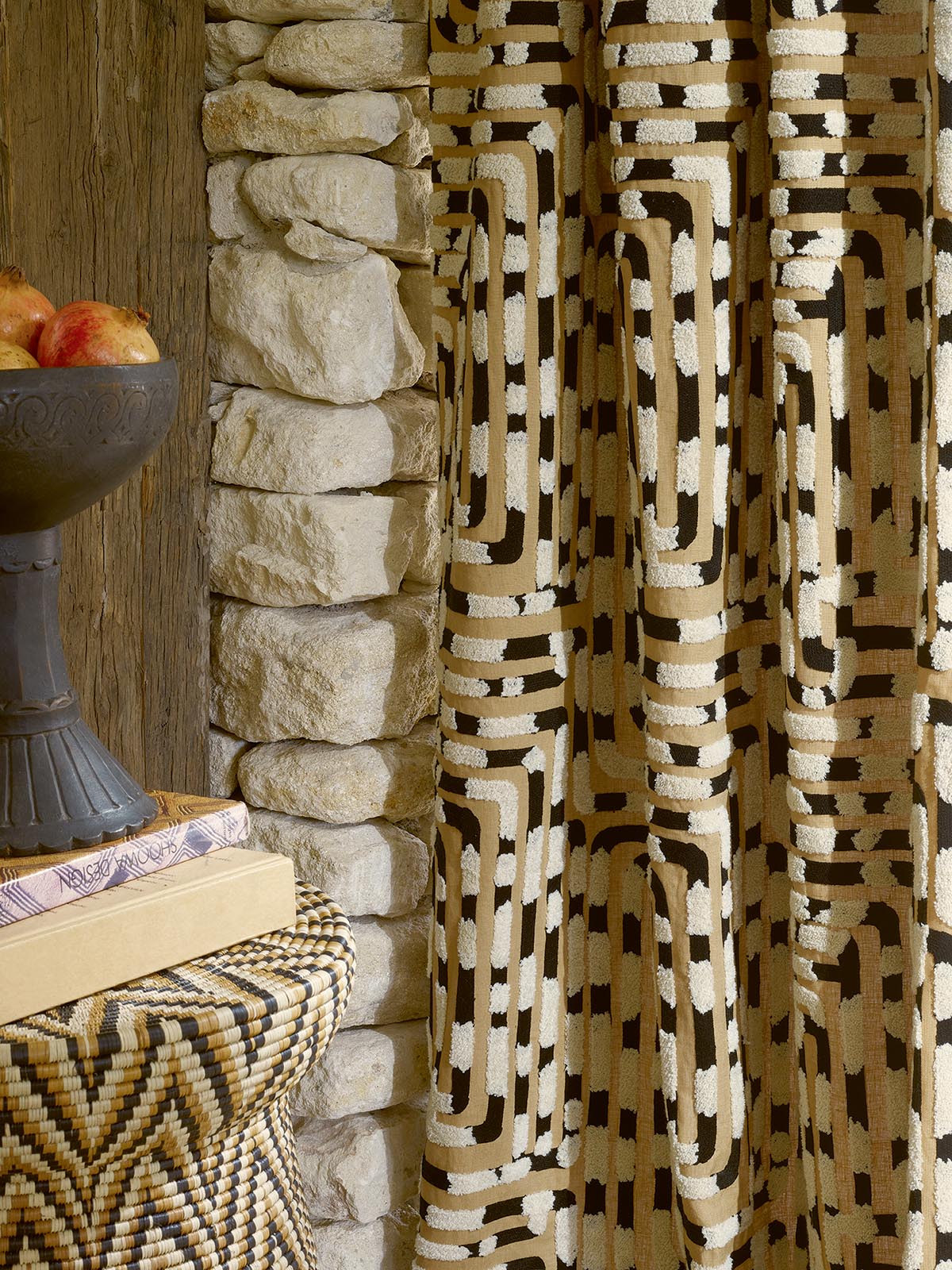 Bhema Fabric by Pierre Frey shown in a room setting (view 2)