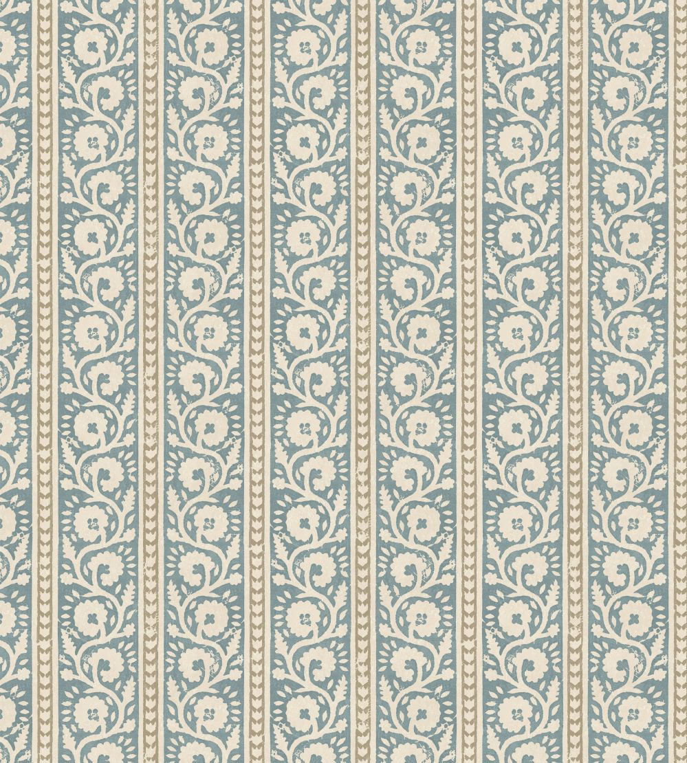 Bibury Wallpaper by GP & J Baker Blue