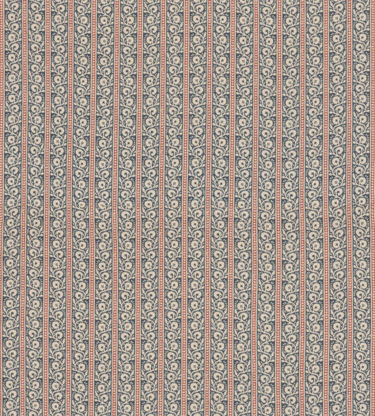 Bibury Fabric by GP & J Baker Indigo/Red