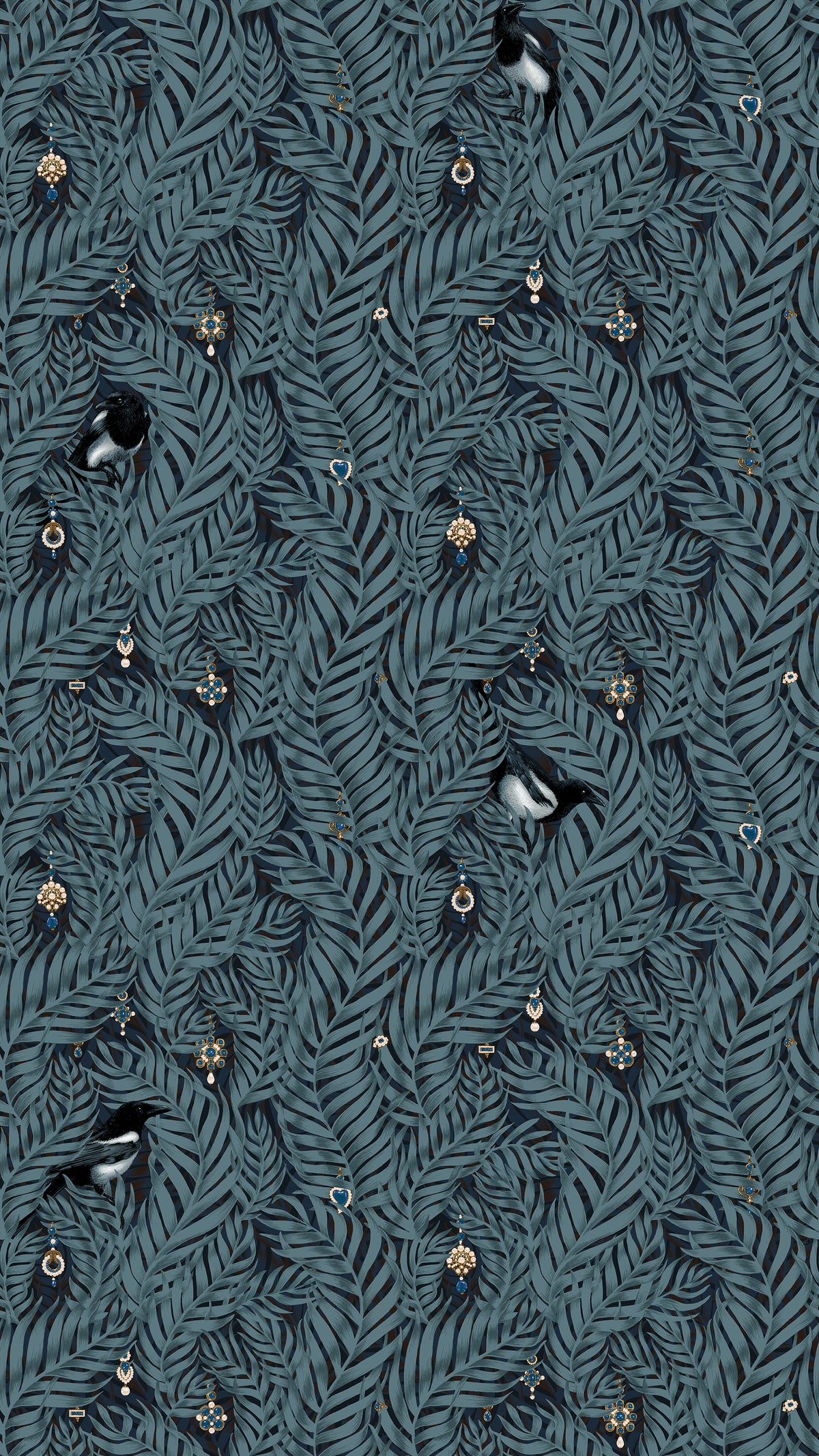 Bijou Sapphire mural by Bien Fait