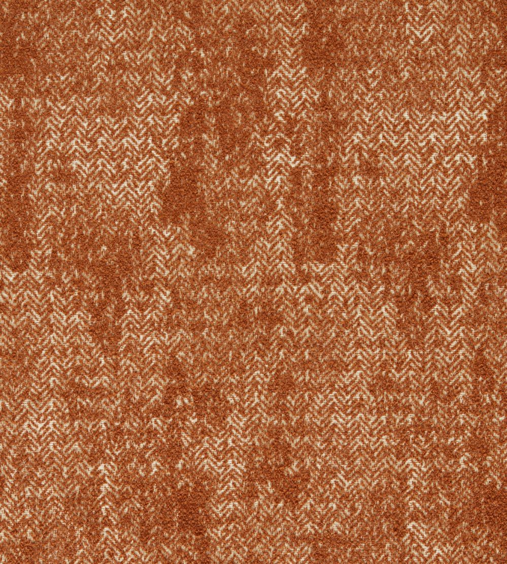 Bjorn Fabric by Clarke & Clarke Rust